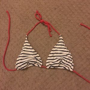 Red white & blue bikini top